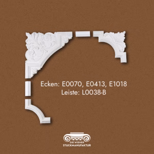 Ecken und Leisten Kombination