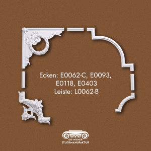 Ecken und Leisten Kombination