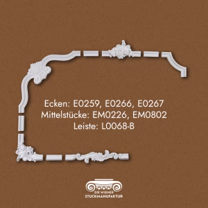 Ecken und Leisten Kombination