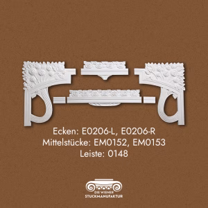 Ecken und Leisten Kombination