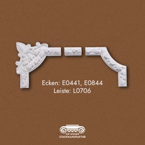 Ecken und Leisten Kombination