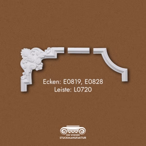 Ecken und Leisten Kombination