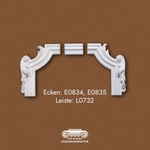 Ecken und Leisten Kombination