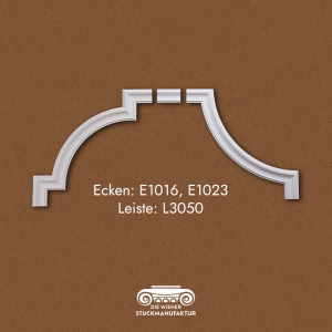 Ecken und Leisten Kombination